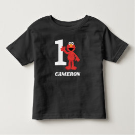 Simple Elmo 1. Geburtstag Kleinkind T-shirt