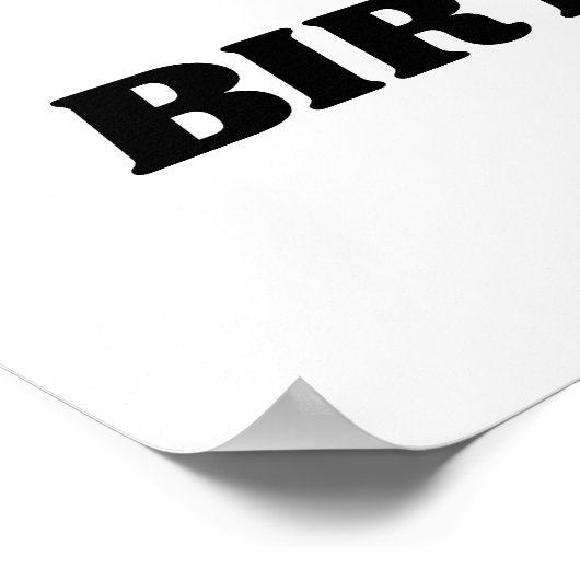 Simple Elmo 1. Geburtstag Poster (Ecke)