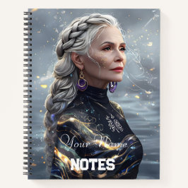 Simple Ethereal Atmosphere Art - Notebook Notizblock