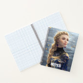 Simple Ethereal Atmosphere Art - Notebook Notizblock (Innenseite)