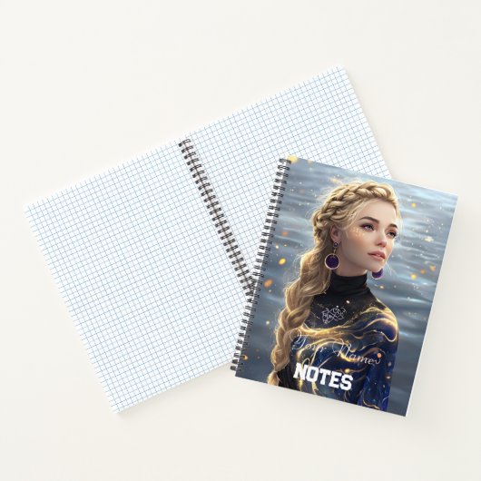 Simple Ethereal Atmosphere Art - Notebook Notizblock (Innenseite)