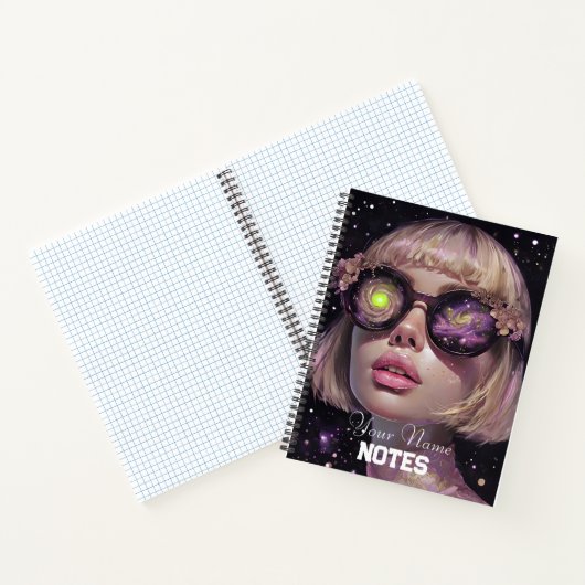 Simple Ethereal Atmosphere Art - Notebook Notizblock (Innenseite)