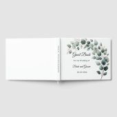 Simple Eucalyptus Wedding Guest Book Gästebuch (Voll)
