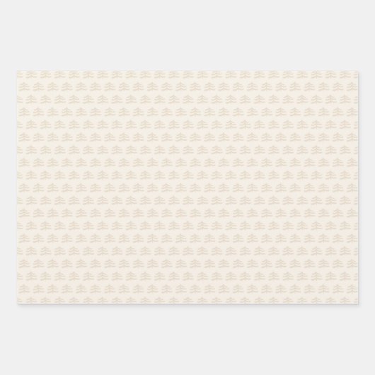 Simple Evergreen Geschenkpapier Set (Vorderseite 3)