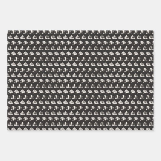Simple Evergreen Geschenkpapier Set (Vorderseite 2)