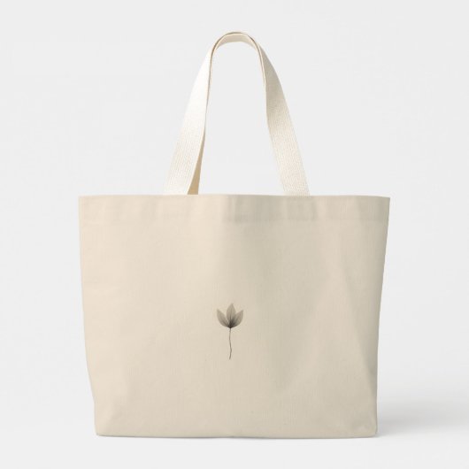 Simple Everyday Tote Bag – Reusable & Stylish Jumbo Stoffbeutel (Rückseite)