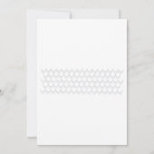 Simple Faith Hope Liebe Script Hochzeitseinladung Einladung (Rückseite)