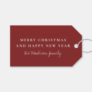 Simple Falu Red Geschenkanhänger