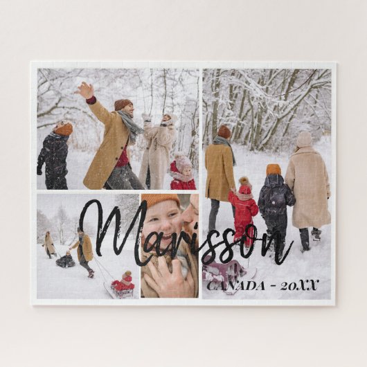 Simple Family Photo Puzzle (Horizontal)