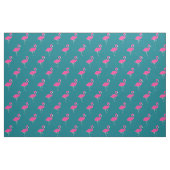 Simple Flamingo Pink Polka Dots Stoff (Fat Quarter (45,7 x 55,9 cm))