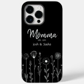 Simple Floral Nana Custom Title Case-Mate iPhone Hülle (Rückseite)