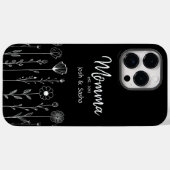 Simple Floral Nana Custom Title Case-Mate iPhone Hülle (Rückseite (Horizontal))