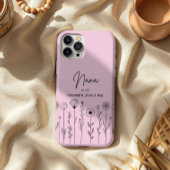 Simple Floral Nana Custom Title Case-Mate iPhone Hülle