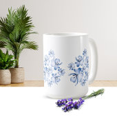 Simple Flower Design Mug Kaffeetasse