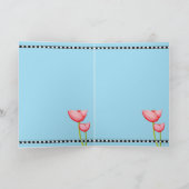 Simple Flowers Card Karte (Innenseite)