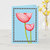 Simple Flowers Card Karte (Gelbe Blume)