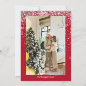 Simple Foliage 1 Foto Weihnachten (Rückseite)