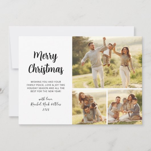 Simple Foliage Greenerity 3 Multi-Foto Weihnachten (Vorderseite)