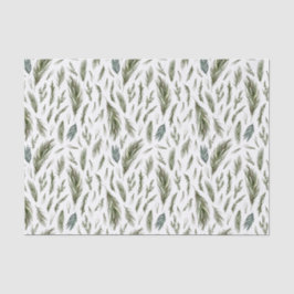 Simple Forest Botanicals Aquarellen Weihnachten Seidenpapier