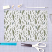 Simple Forest Botanicals Aquarellen Weihnachten Seidenpapier (Handwerk)