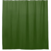 Simple Forest Green Authority® Duschvorhang (Vorderseite)
