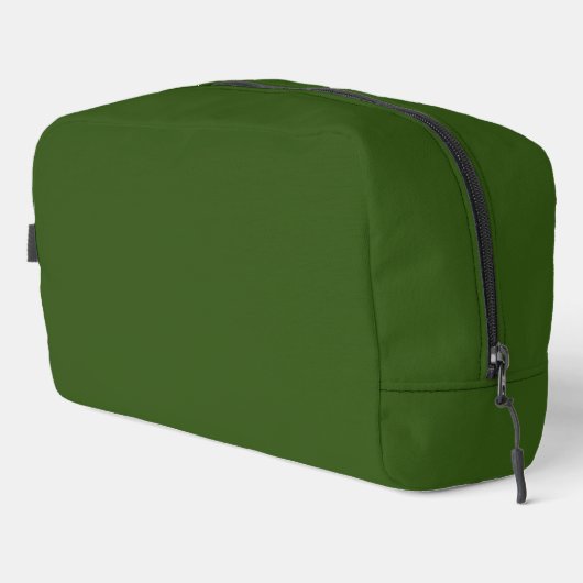 Simple Forest Green Authority® Waschbeutel (Rechte Ecke)