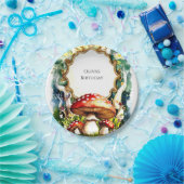 Simple Forest Mushroom Birthday Pappteller (Party)