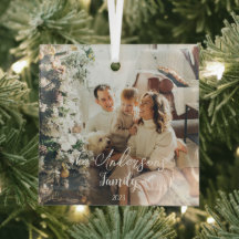 Simple Frame  Elegant Typography Family Photo 