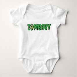 Simple Funny Punny Niedlich "ZomBaby" Zombie Baby Strampler