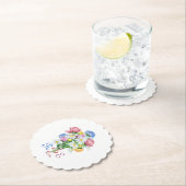 Simple Garden Spring Daisy Wildflower Minimal Untersetzer (Vor Ort)