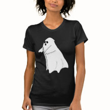 Simple Ghost für Halloween-T - Shirt