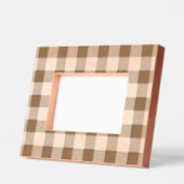 Simple Gingham Pattern Geätzte Rahmen (Links)