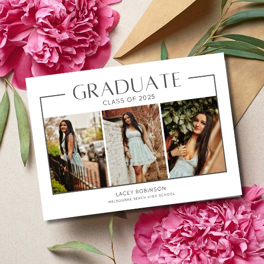 Simple Girl 3 Foto High School Abschluss