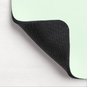 Simple Girly Personalisiert Script Mint Green Mousepad (Ecke)