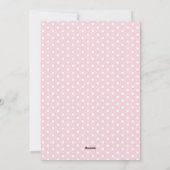 Simple Girly Pink Multi Foto Frohe Weihnachten (Rückseite)