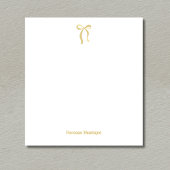 Simple Gold Bow Script Custom Name Script Notizblock