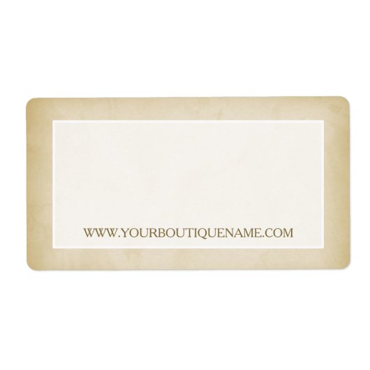 Simple Gold Grunge Moderne Boutique Retail Website (Vorne)