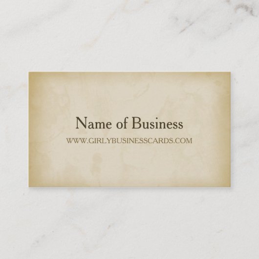 Simple Gold Grunge Moderner Beruflicher Minimalism Visitenkarte (Vorderseite)