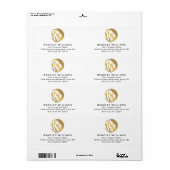 Simple Gold Lion Logo (Vorne)