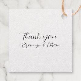 Simple Gold Seashells Gefallen Geschenkanhänger