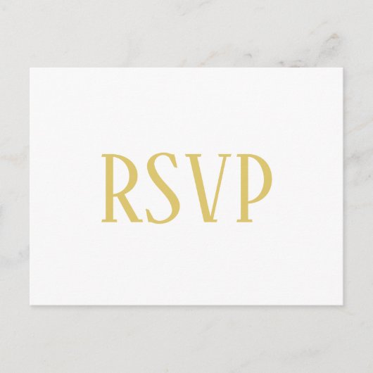 Simple Gold - UAWG Postcard Postkarte (Vorderseite)