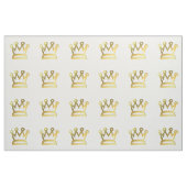 Simple Golden Crown Fabric Swatch Stoff (Yard (91,4 cm))