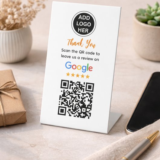 Simple Google Review Request|Modern Small Business Sockelschild