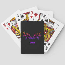 Simple Grace – Gepäckanhänger Spielkarten