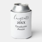 Simple graduation congratulations minimal add clas dosenkühler (Kanne Vorderseite)
