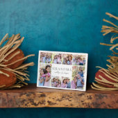 Simple Grandma Photo Collage Fotoplatte (Seite)