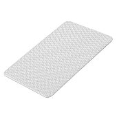 Simple Gray ZigZag Magnet (Linke Seite)