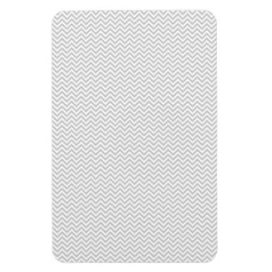 Simple Gray ZigZag Magnet