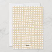 Simple Greenery & Gold Bows Weihnachten 3 Foto (Rückseite)