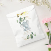 Simple Greenery Jungle Elephant Baby Shower Geschenktütchen (Versiegelt)